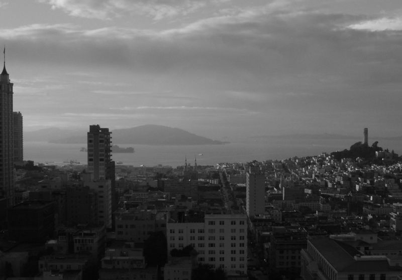 Skyline von San Francisco / Californien